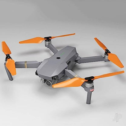 Master Airscrew Stealth Propellers for DJI Mavic Pro & Platinum - Orange, 4 pcs - color: Orange