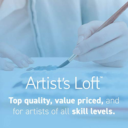 5 Pack 6" x 6" Value Canvas Panel by Artist's Loft - size: 6" x 6"