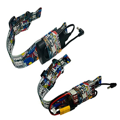 Head Strap and Power Cable XT60 for DJI FPV Goggles V2 Lipo Battery - style: for FPV Goggles V2