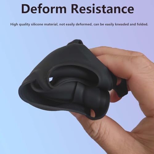 Air 3S Silicone Protective Cover Case for DJI RC 2, Durable Sleeve Compatible for DJI Mini 4 Pro, Air 3, Neo, and Flip Fly More Combo Controller Accessories (Black)