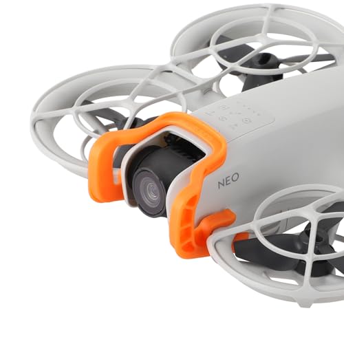 Gimbal Bumper Guard for DJI Neo Accessories, Anti-Collision Lens Protection Guard Bar for DJI Neo Drone Camera - color: Orange