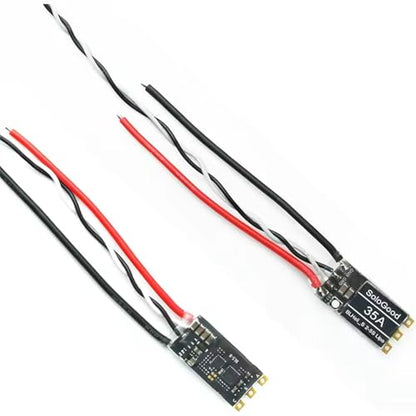 4PCS 35A ESC Lipo BLHeli_S Electronic Speed Controller Support Dshot 150/300 / 600 Brushless ESC for FPV Racing Drone Multicopter Quadcopter