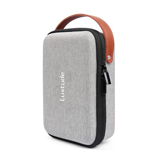Luxtude Tech Organizer Travel Case, Portable Electronics Organizer - color: Grey, size: Small
