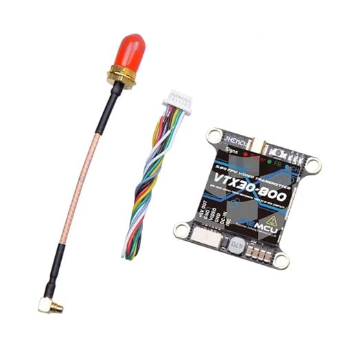 SPARKHOBBY VTX30-800 40CH M3 PitMode 25/100/200/400/800 MW Adjustable VTX 2-6S 30x30mm for JHEMCU 5.8G VTX RC FPV Freestyle Racing Drone