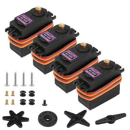 Deegoo-FPV MG996R 55g Metal Gear Digital Servos, 4-Pack - style: MG996R-4pack