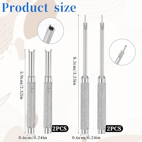 4PCS Air Brush Tools Valve Screw Replacement Repair or Needle Packing Nut Tool Replace Accessories for Double Action Air Brush Airbrush Maintenance Tools