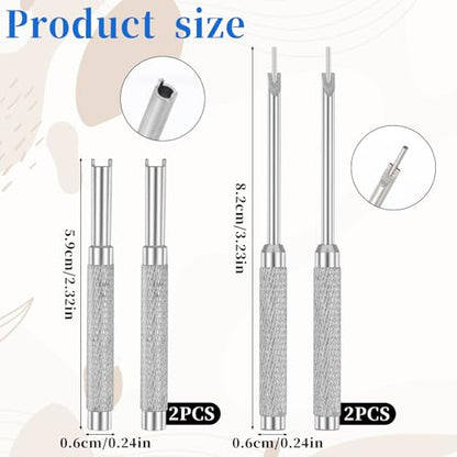 4PCS Air Brush Tools Valve Screw Replacement Repair or Needle Packing Nut Tool Replace Accessories for Double Action Air Brush Airbrush Maintenance Tools