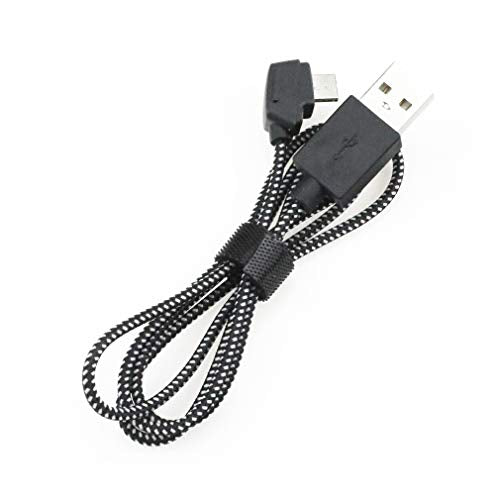 Hanatora Remote Controller USB Charging Cable Cord for DJI Mavic 2 Pro Zoom,Mavic Mini,SE,Mavic Pro,Air,Spark Drone,Nylon Braided Control Accessories