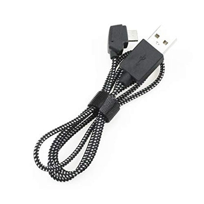 Hanatora Remote Controller USB Charging Cable Cord for DJI Mavic 2 Pro Zoom,Mavic Mini,SE,Mavic Pro,Air,Spark Drone,Nylon Braided Control Accessories