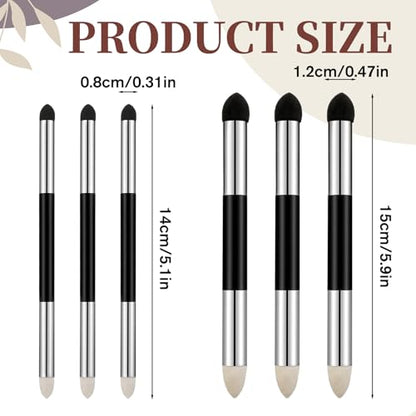 Oil Pastel Blending Tools, Dual Tip Drawing Art Oil Pastels Blender - color: 6 PCS