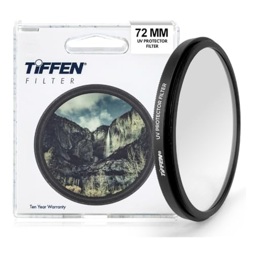 Tiffen 72mm UV Protector Filter 72mm Lens Filter Impact & Scratch Resistant - size: 72mm