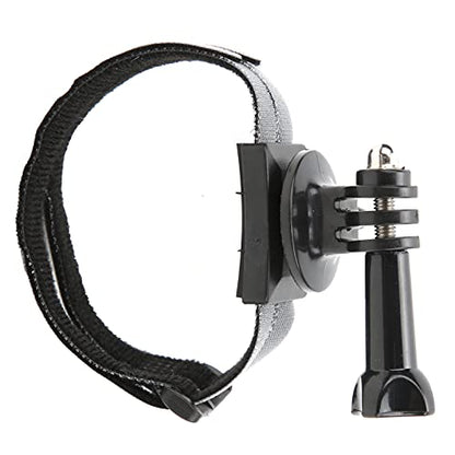 Generic Drone Universal Top Sports Camera Bracket for Air 2 Pro, Action Camera Mount with 1/4in Screw, Antislip Strap for Osmo Action, Mini, X8SE 2020