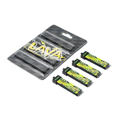 BETAFPV 4pcs Lava II 1S 480mAh LiHV Battery 3.8V 95C with BT2.0 Connector