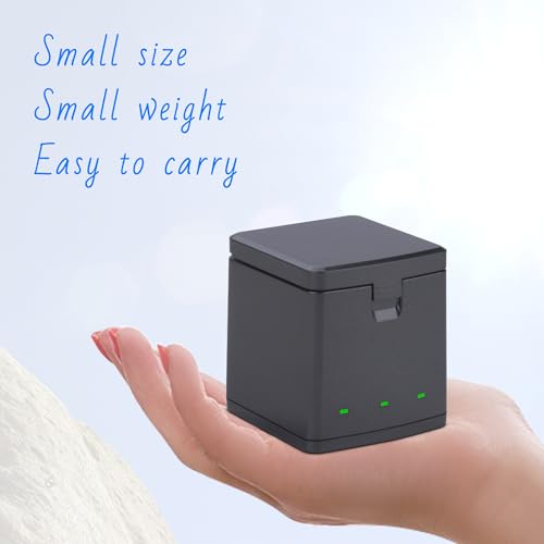2-Pack Battery with 3-Channel Charger Station for Hero 13 Mission 1