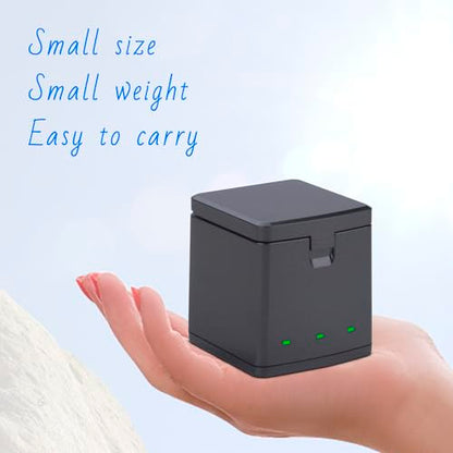 2-Pack Battery with 3-Channel Charger Station for Hero 13 Mission 1