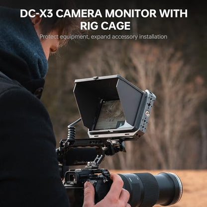 VILTROX DC-X3 6 Inch IPS Touchscreen Camera Field Monitor with Rig Cage