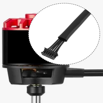 ECSiNG Brushless Motor Sensor Wire Harness HWI30850100 80mm Compatible with Hobbywing Brushless Motors Drones