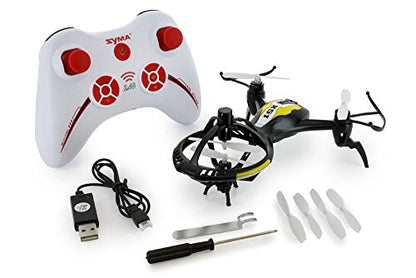 SYMA X51 Spaceship 2.4Ghz 4CH RC Quadcopter with Bonus Battery (Black)