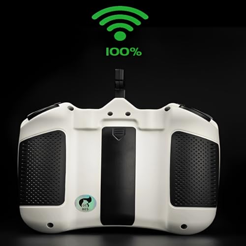 ARJSTY Jumper 2.4G 101mW Smart Color Screen Built In ELRS Radio Controller Hall Sensor Gimbals White - color: White