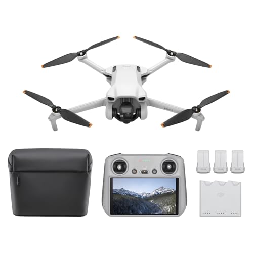 DJI Mini 3 Fly More Combo With DJI RC, 3 Batteries - style: DJI Mini 3 Fly More Combo (DJI RC)