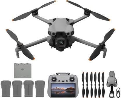 DJI Mini 5 Pro + Fly More Combo with DJI RC 2, Drone with Camera, 1" CMOS, 4K Drone for Beginners, Obstacle Sensing, ActiveTrack 360, 225 Gimbal Rotation, 4 Batteries
