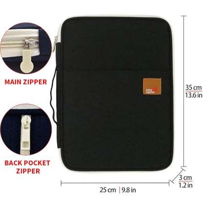 mygreen Universal Travel Gear Organizer/Electronics Accessories Bag/Document File Bag - color: Black