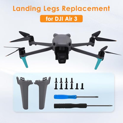 CAPART Front Landing Legs for DJI Air 3 Drone, Replacement Legs Repair Front Legs (1 Pair, Left and Right)