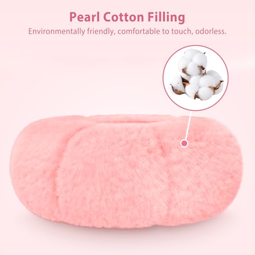 CreaDream Pumpkin Tablet Pillow Stand, Adjustable Pillow Stand for Lap Bed - color: Pink