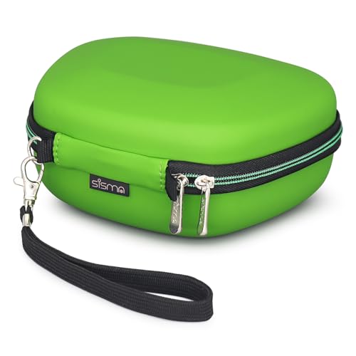 sisma Protective Case Compatible with Nintendo Switch 2 Pro Controller, Hard Shell Original Switch Controller Protection Travel Storage Case Portable Carrying Bag, Green - color: Green