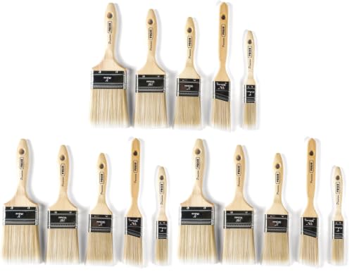 Presa Premium Paint Brushes Set, 5 Piece (Pack of 3) - size: Medium (Pack of 3)