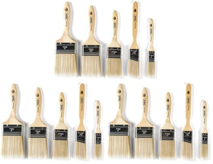 Presa Premium Paint Brushes Set, 5 Piece (Pack of 3) - size: Medium (Pack of 3)