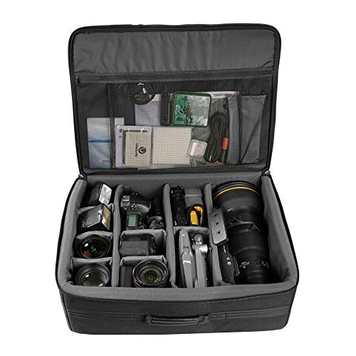 VANGUARD Divider Bag 53 Customizable Insert/Protection Bag for DSLR Camera, Lenses, Accessories, 38 Liter Capacity - size: DIVIDER BAG 53