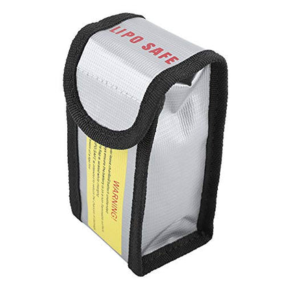 JTLB Fireproof, Battery Protective Bag Explosion-Proof with High Temperature for Lipo Charging Safety Storage and Traveling