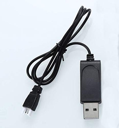 USB Battery Charger for World Tech Toys 34937 Striker 2.4 GHz 4.5 CH RC Spy Drone