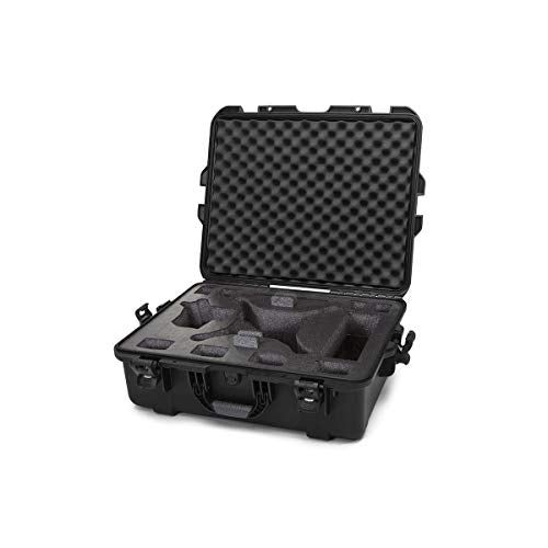 Nanuk 945 Lightweight NK-7 Resin Waterproof Protective Case with Foam Insert for DJI Phantom 4 Quadcopter, Black - color: Black