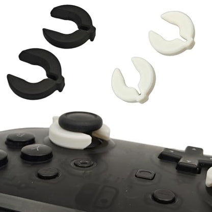 Joystick Holder For Switch Pro Controller Stick Lock Thumb Grip Rocker Protection Drift Handheld Console Game Joystick Protectors (Black)