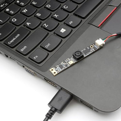 SVPRO 8MP USB Camera Module with Microphone, 102 Degree Wide Angle Laser Engraver Camera for Lightburn, Fixed Focus 4K UVC Webcam Board for Computer,Raspberry Pi