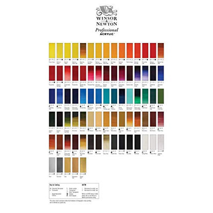 Winsor & Newton Professional Acrylic Paint, 60ml, Buff Titanium - color: Buff Titanium, style: 2-oz Tube