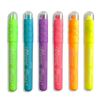 Ooly Heart Pops Neon Highlighters, Set of 6 - color: Heart Pops