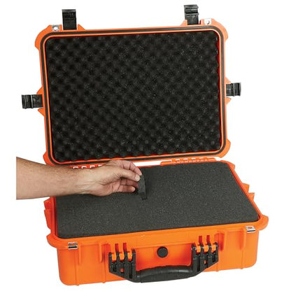 Strongway 20in. Waterproof Storage Case, Orange - color: Orange
