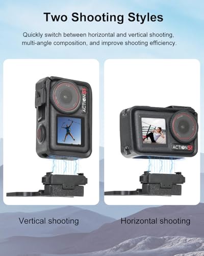 Magnetic Stand Base for DJI Osmo Action 5 Pro/4/3/OSMO 360 Mount Accessory - size: 1PC-with magnetic base