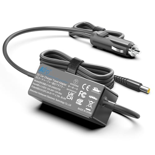 KFD DC Adapter Power for ResMed Airsense 10 Air Sense S10 AirCurve 10 Series CPAP BiPAP Machines AirCurve S10 Resmed S10 370001 37297 R360-760 370006 R370-7407 12-24V Vehicle Car Charger 24V 3.75A 90W