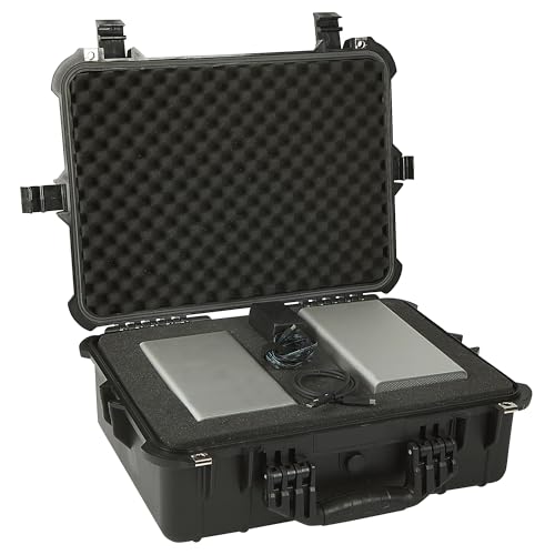 Strongway 20in. Waterproof Storage Case, Black - color: Black