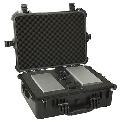 Strongway 20in. Waterproof Storage Case, Black - color: Black