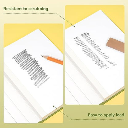Arrtx Hardcover Sketch Book, 60 Sheets, 8.5 x 6.1 Inches - size: A5