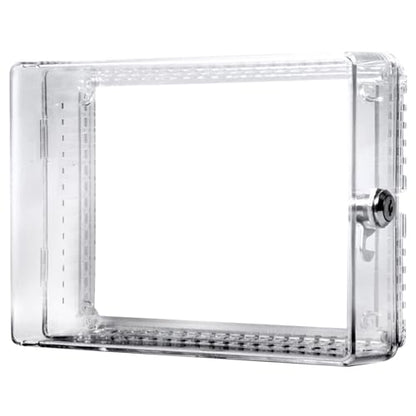 TayMac Plastic Thermostat Cover, Large, Includes Tumbler Lock, Clear - size: Large