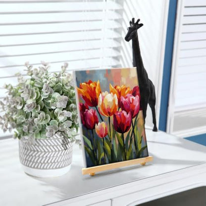 YOYA Framed Paint by Numbers Kit for Adults - Flower Paint by Number - color: Tulip 036