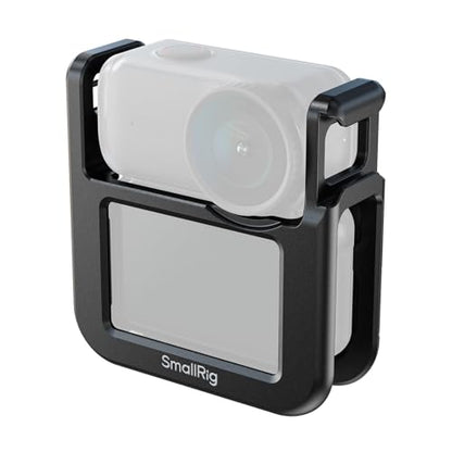 SMALLRIG Half Cage for DJI Osmo Nano, with a 1/4"-20 Threaded Hole/Quick Release Mount for DJI/Cold Shoe Mount - style: Nano Half Cage - 5764