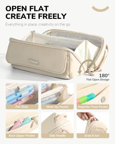 Four Candies 36PCS Mechanical Pencil Set with 624 Lead Refills (White) - color: White