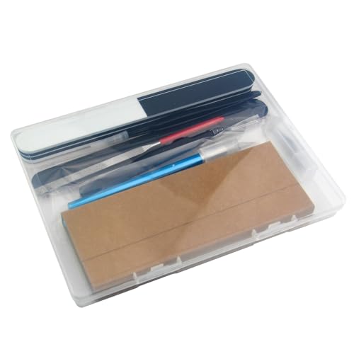 Professional 8 PCS Model Tools Kit Modeler Basic Tools Craft Set Hobby Building Tools Kit for Gundam Car Model Building Repairing and Fixing(A) (Pack of 2) - size: Small (Pack of 2)
